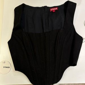 Brand new staud alice black top